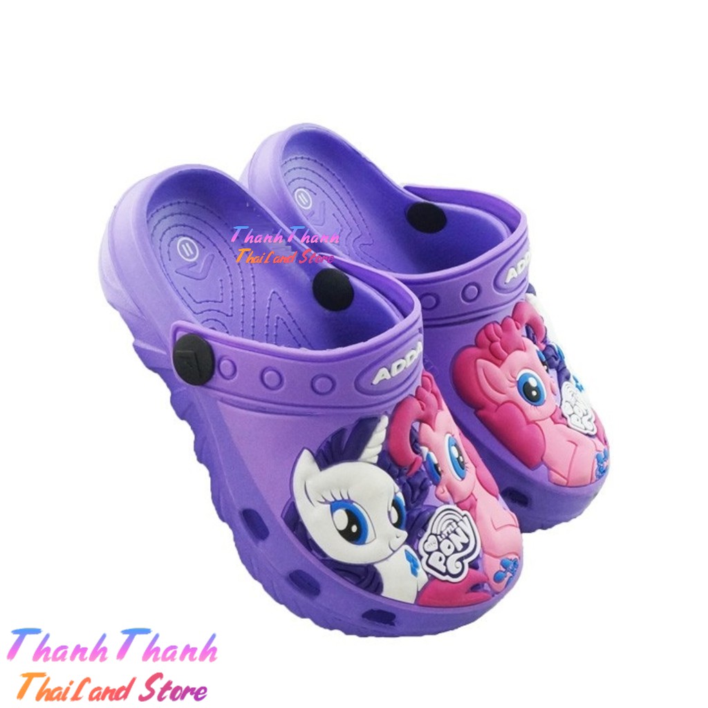 Giày sục cho bé gái ngựa Pony Thái Lan Adda 54U12