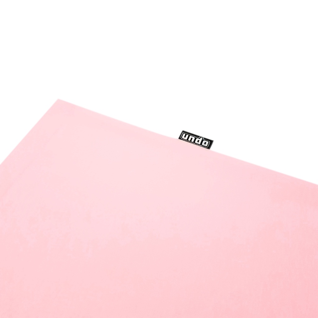 Áo Thun Unisex Undo Uners Màu Hồng 100% Standard Cotton - Local Brand Chính Hãng