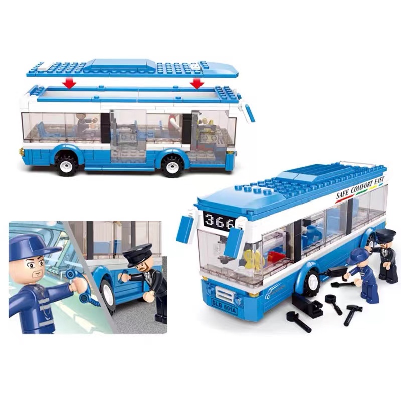 Đồ Chơi Lắp Ráp LEGO Xe Buýt Thành Phố 0330 Thú Vị Cho Bé