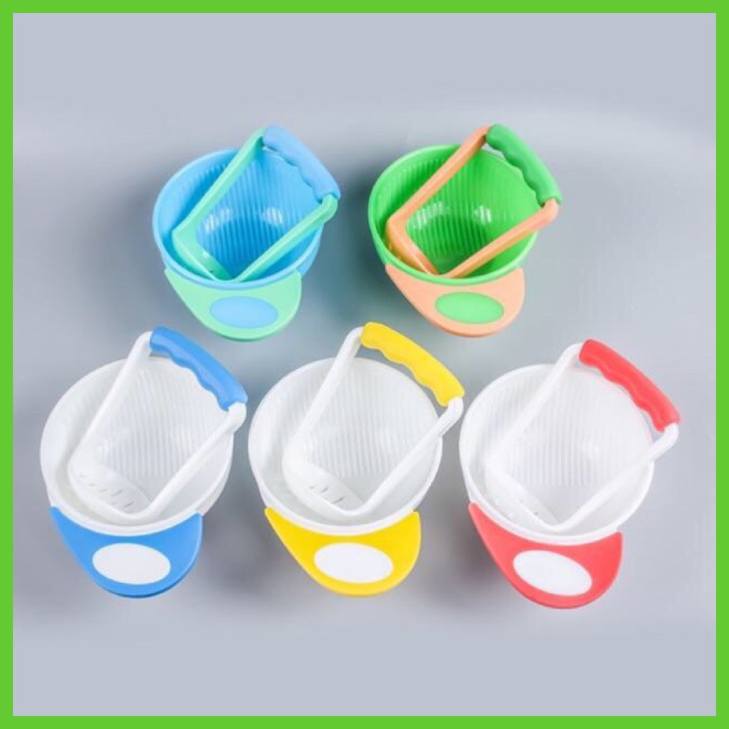 Bộ bát kèm cán nghiền thức ăn dặm cho bé - AD20