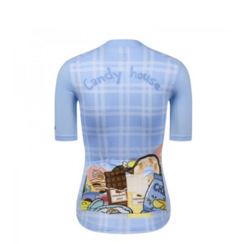 Áo ngắn tay Monton Candy House Baby Blue