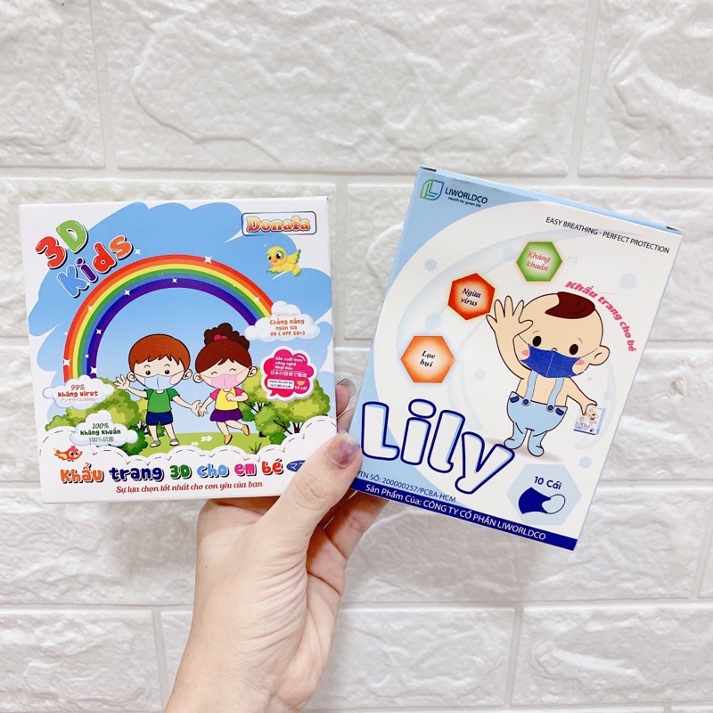 Khẩu trang Lily cho bé