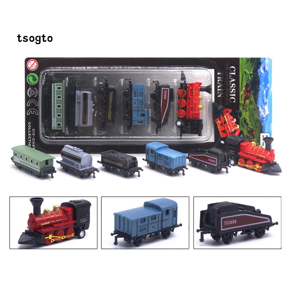 Mô Hình Xe Lửa Đồ Chơi 6 Trong 1
