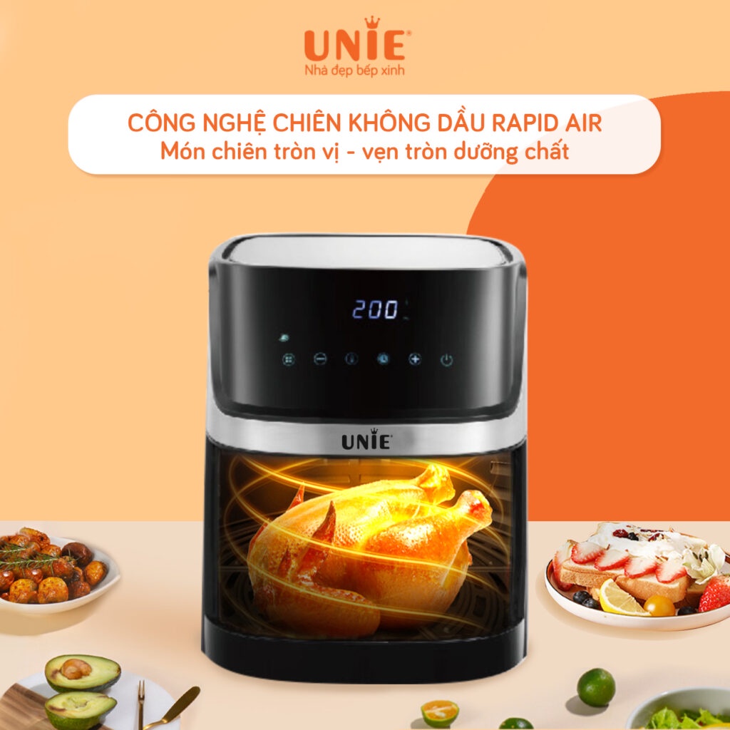 Nồi chiên không dầu UNIE UE-600