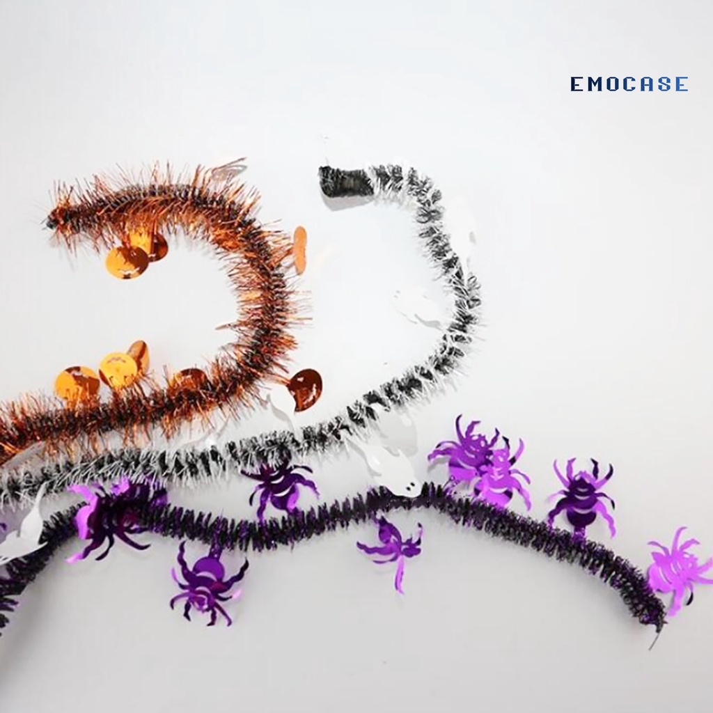 Vòng Hoa 200cm Bắt Mắt Trang Trí Halloween