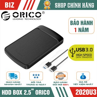 HDD BOX 2.5'' Orico 2020U3 Sata III USB 3.0 - Bảo hành 12 tháng !!!