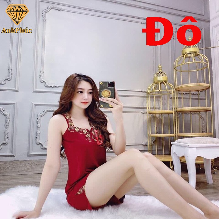 Đồ bộ ngủ phối ren chất thun lạnh mặc mát Anh Phúc + Bộ Bản Ren | BigBuy360 - bigbuy360.vn