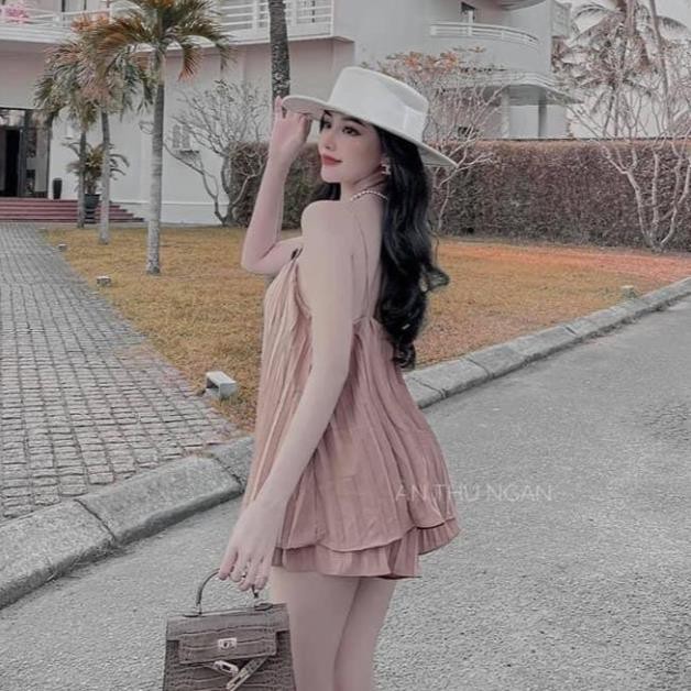 Set đồ nữ cá tính, set váy liền thân đi chơi sang chảnh mùa hè đẹp 8A00106 THVVN | BigBuy360 - bigbuy360.vn