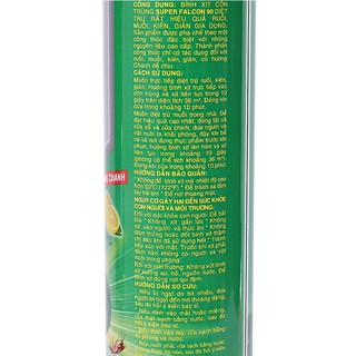 Bình Xịt Muỗi Falcon 600ml