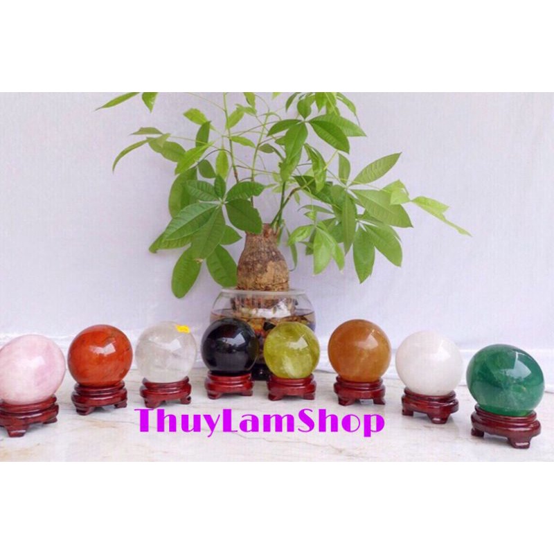 Quả cầu đá thanh tẩy bài tarot, sưu tầm, trưng bày, hóa giải năng lượng xấu