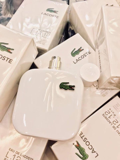 Nước hoa Lacoste L12.12 (trắng) EDT - Chuẩn Aut 💯% Fullbox