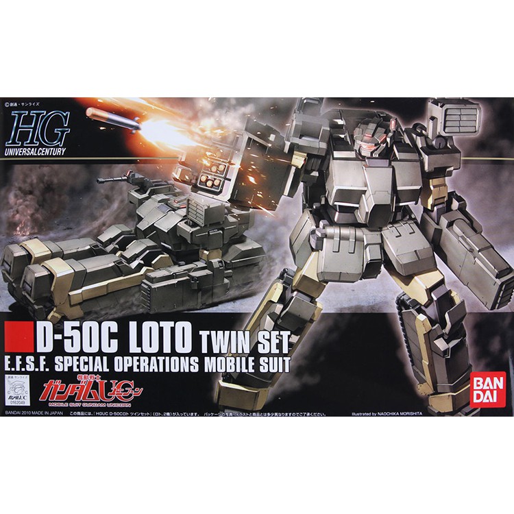 Mô hình Bandai HG 1/144 D-50C Loto Twin Set (Gundam Model Kits)