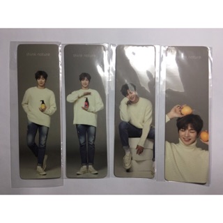 Postcard set kang daniel think nature