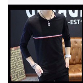 Áo Thu Đông Nam cổ tròn dài tay
