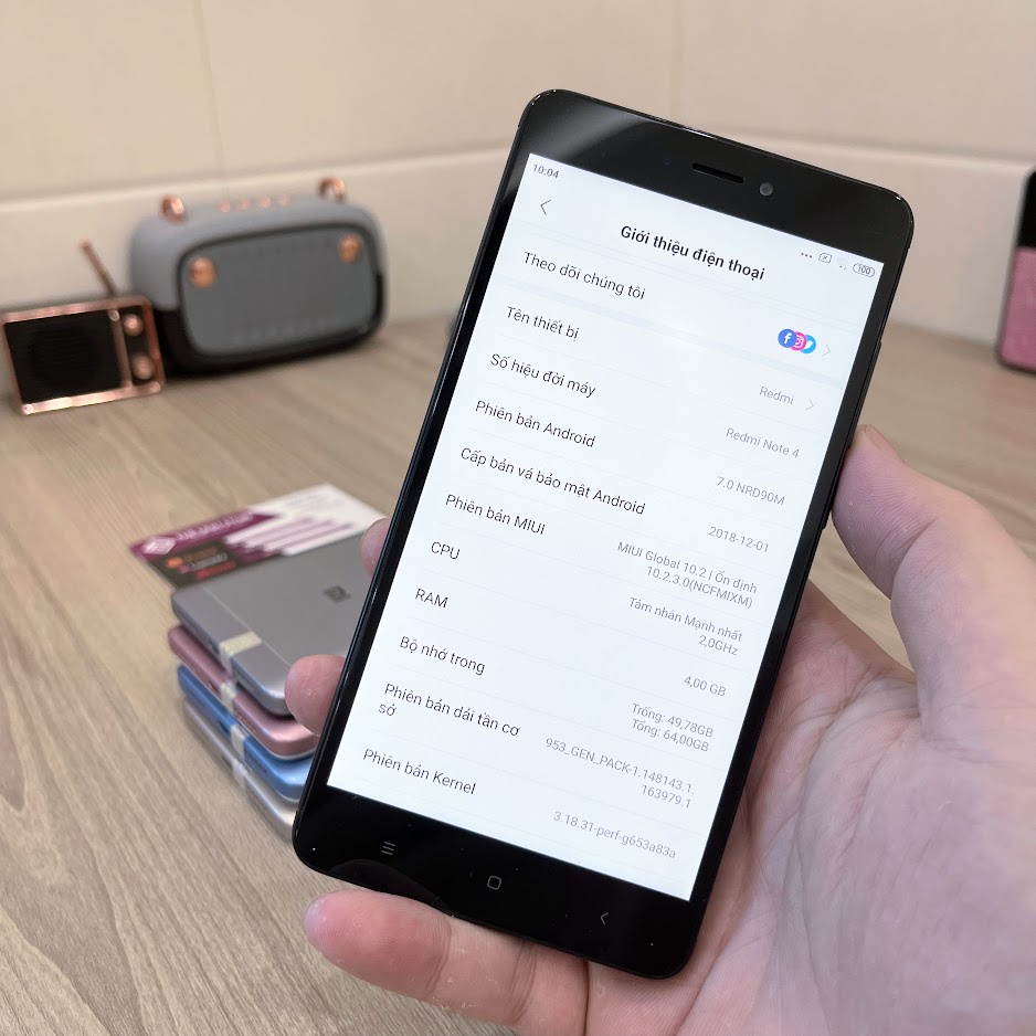 Điện thoại Xiaomi Redmi Note 4X màn 5.5 inch FullHD - Snap 625 ram 4G 64G