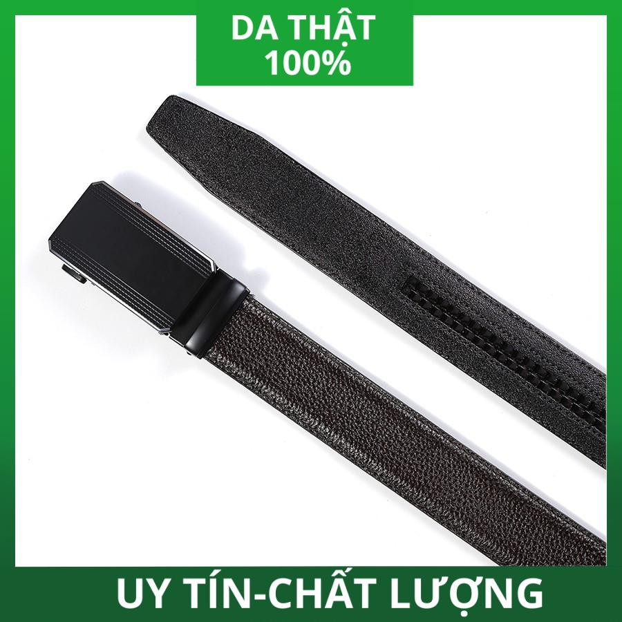 [ DA THẬT ] Thắt Lưng Nam Da Bò Vân Miu Premium leather Lịch Lãm T226D40