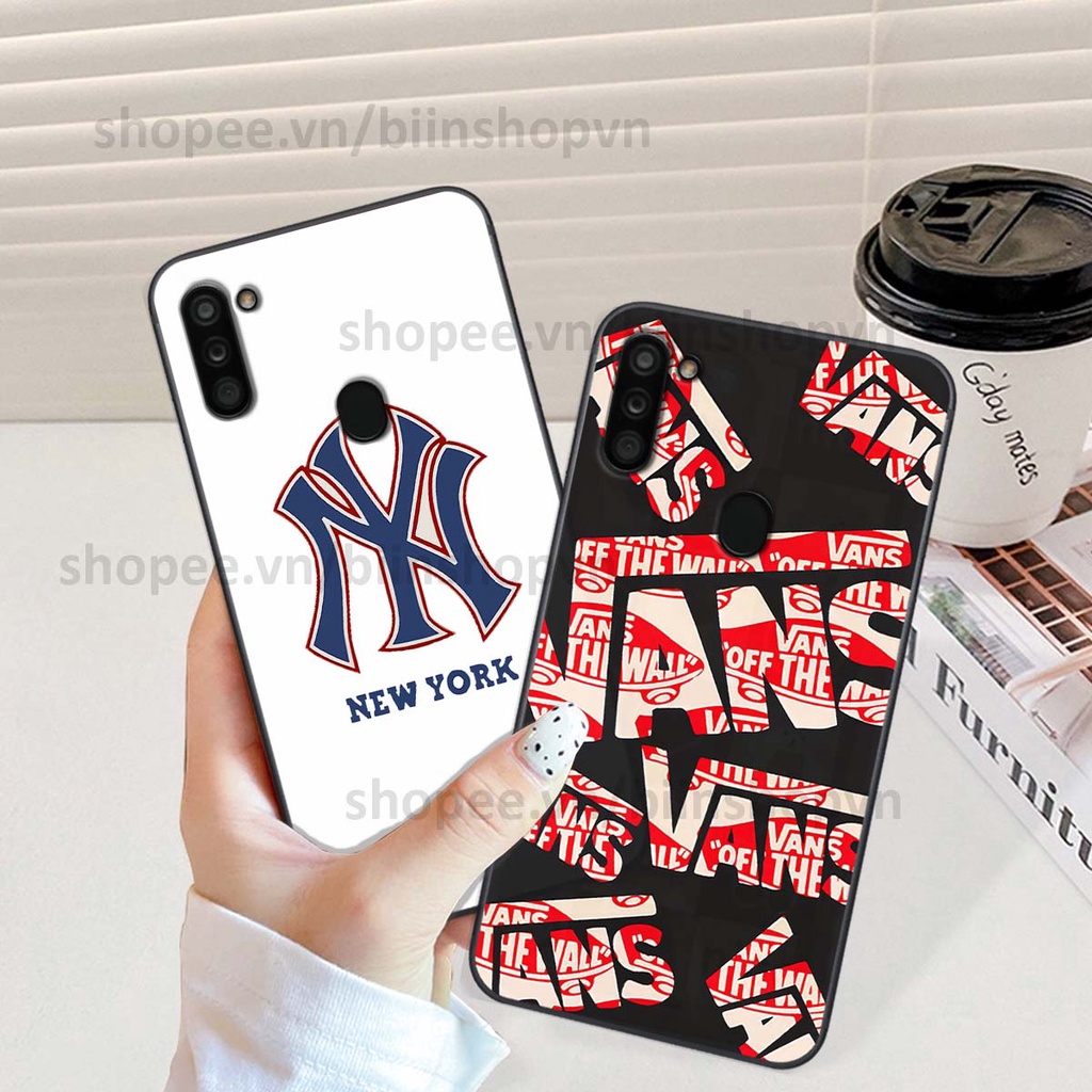 Ốp Samsung A11 / M11 in hình các thương hiệu nổi tiếng siêu đẹp, thời trang cá tính