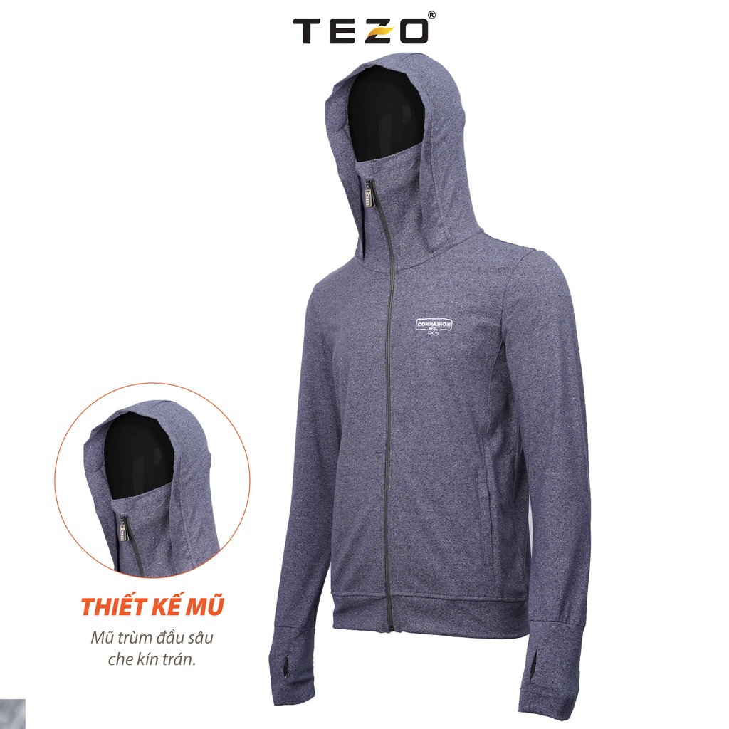 Áo chống nắng nam thun SIRO cao cấp Tezo thoáng khí thấm hút mồ hôi 2204ACNB04