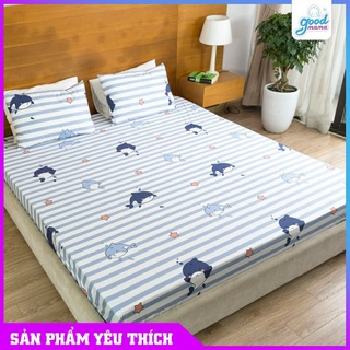 Ga chống thấm cao cấp - GOODMAMA GA CHỐNG THẤM 100% COTTON-bảo hành 6 tháng lớp chống thấm-giặt máy thoải mái