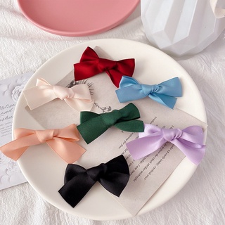 Dây buộc tóc nơ , kẹp tóc nơ ruy băng lụa satin