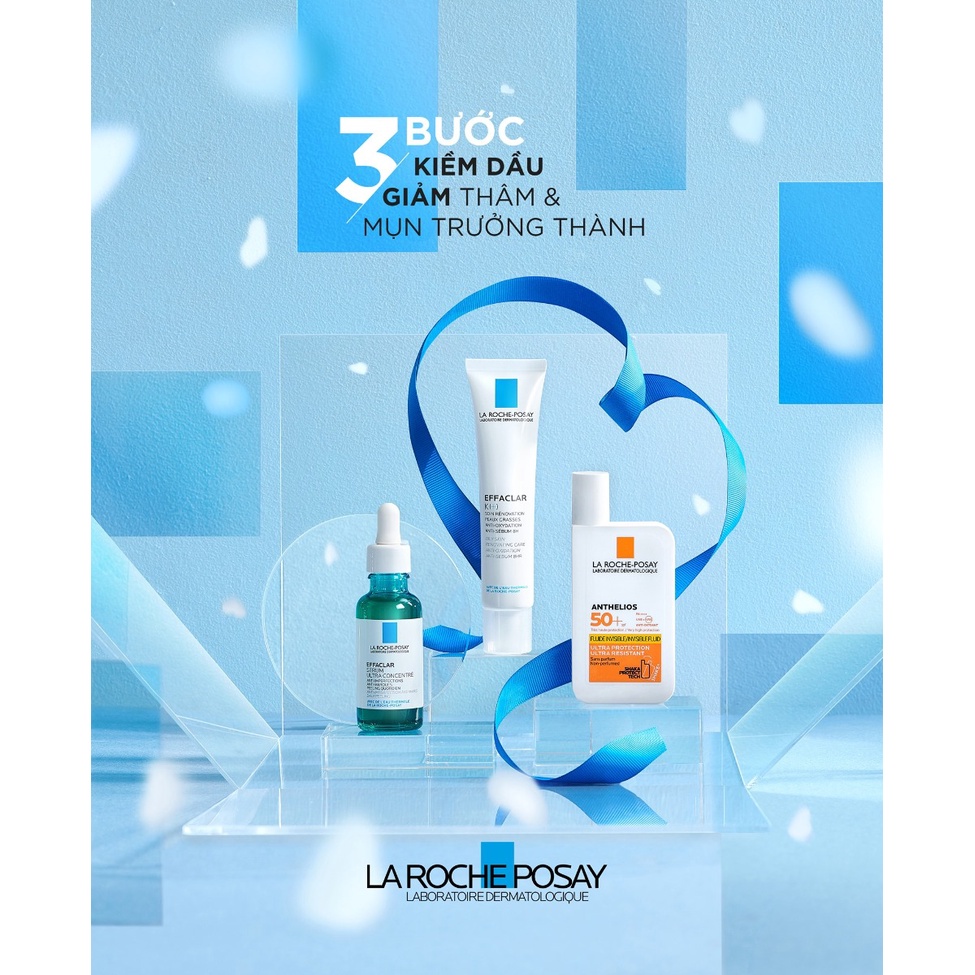 Tinh Chất La Roche-Posay Giảm Mụn 3 Tác Động Effaclar Serum 30ml Hasaki Sản phẩm chính hãng