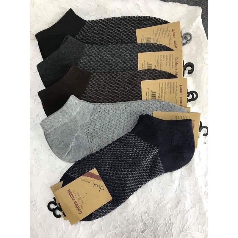 Combo 5 đôi tất lưới dành cho nam/ giúp giảm mồ hôi chân