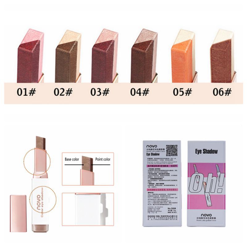 Phấn trang điểm mắt MEIBAOGE dạng thỏi 2 trong 1 lâu trôi hiệu quả | BigBuy360 - bigbuy360.vn