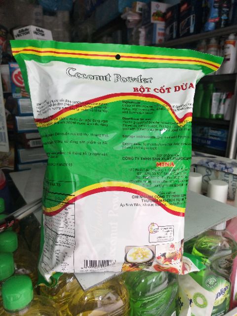 BỘT CỐT DỪA QUẢ ĐÀO MINACO BỊCH 10 GÓI * 50 G