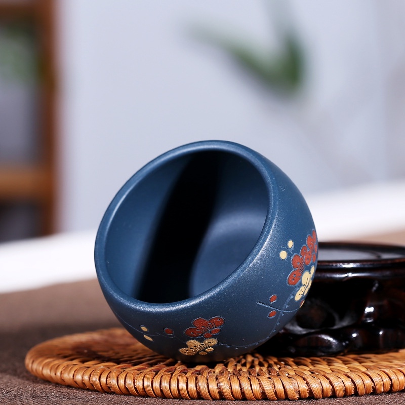 Chén Tử Sa Nghi Hưng Mai Hoa 50 ml