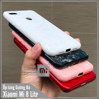 Ốp lưng Xiaomi Mi 8 Lite nhựa hình Đá