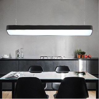 Đèn thả trần hình hộp chữ nhật tạo nên phong cách sang trọng và đầy ấn tượng LED-L1001