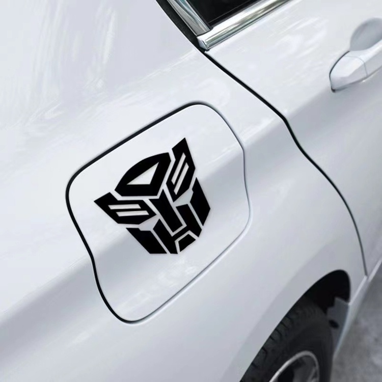 Miếng Dán Phản Quang In Hình Transformers Trang Trí Xe Hơi Xe Máy