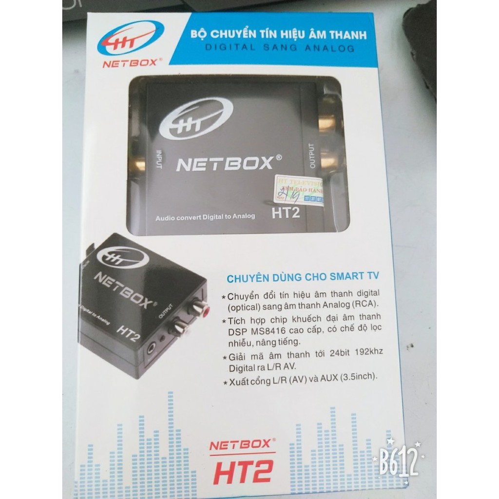 Bộ chuyển đổi âm thanh Optical Netbox HT2