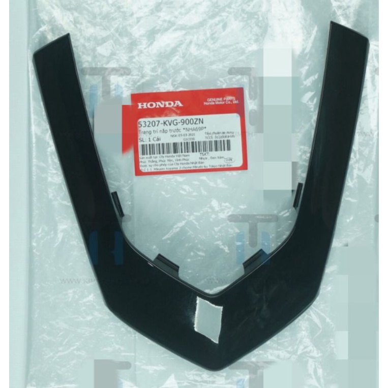 Chữ U viền ốp đầu trước bàn thờ AB Air blade 110 2007 2008 2009 2010