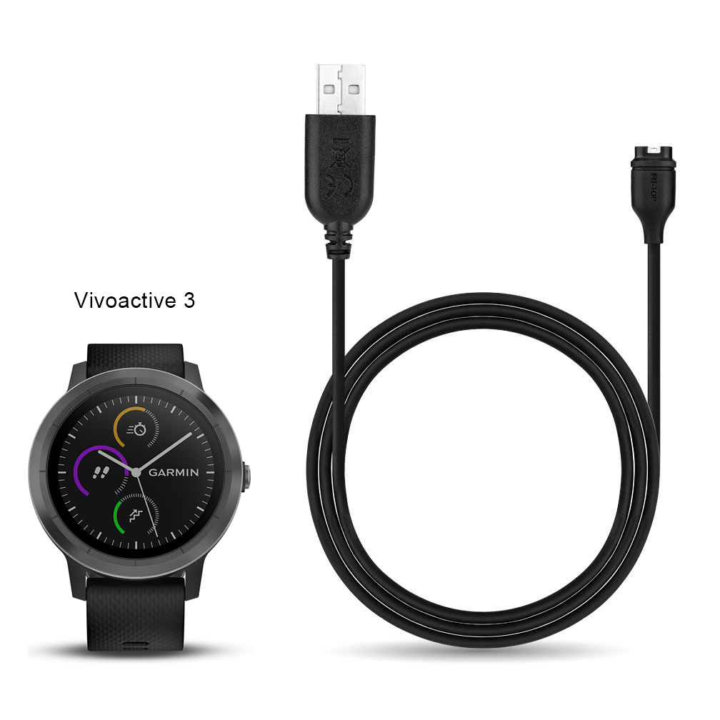 Cáp sạc cho đồng hồ thông minh garmin vivoactive 3 / approach s60 fenix 6 6x 6s / instinct/ venu 2 plus