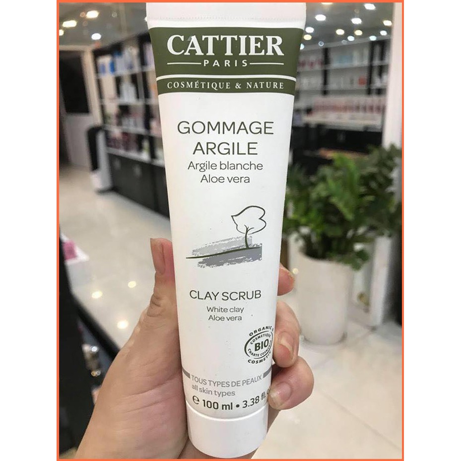 Tẩy Tế Bào Chết Cattier Gommage Argile Aloe Vera Clay Scrub 100ml