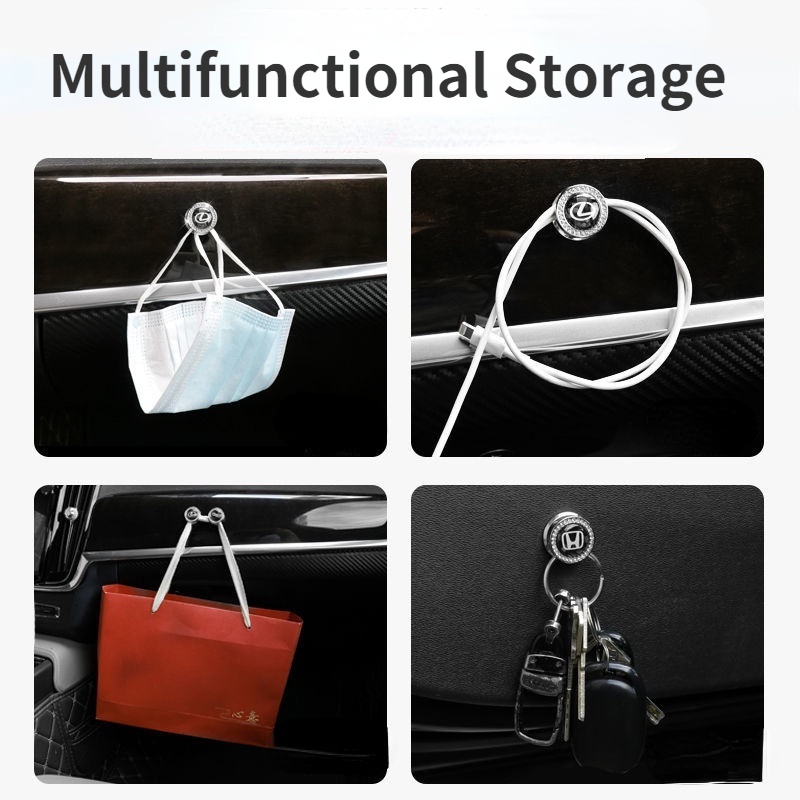 Móc Treo Đồ Dùng Gắn Ghế Ngồi Xe Hơi Đa Năng Tiện Dụng