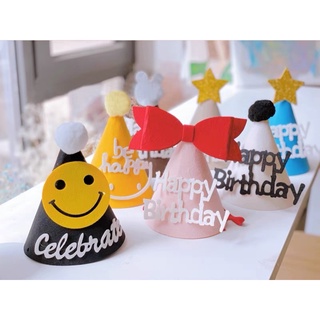 Mũ Nón Dạ Trang Trí Tiệc Tùng Sinh Nhật Decor Birthday Cho Bé