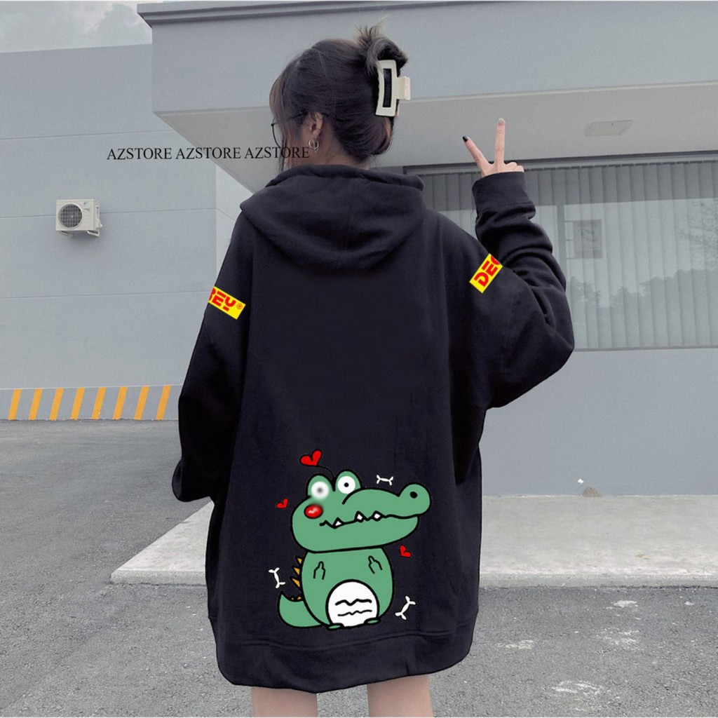 [Kèm Quà] Áo Hoodie Nỉ - Áo Khoác Nỉ Nam Nữ Unisex CROCODILE 2 Màu Cực Hot - AK.STORE | BigBuy360 - bigbuy360.vn