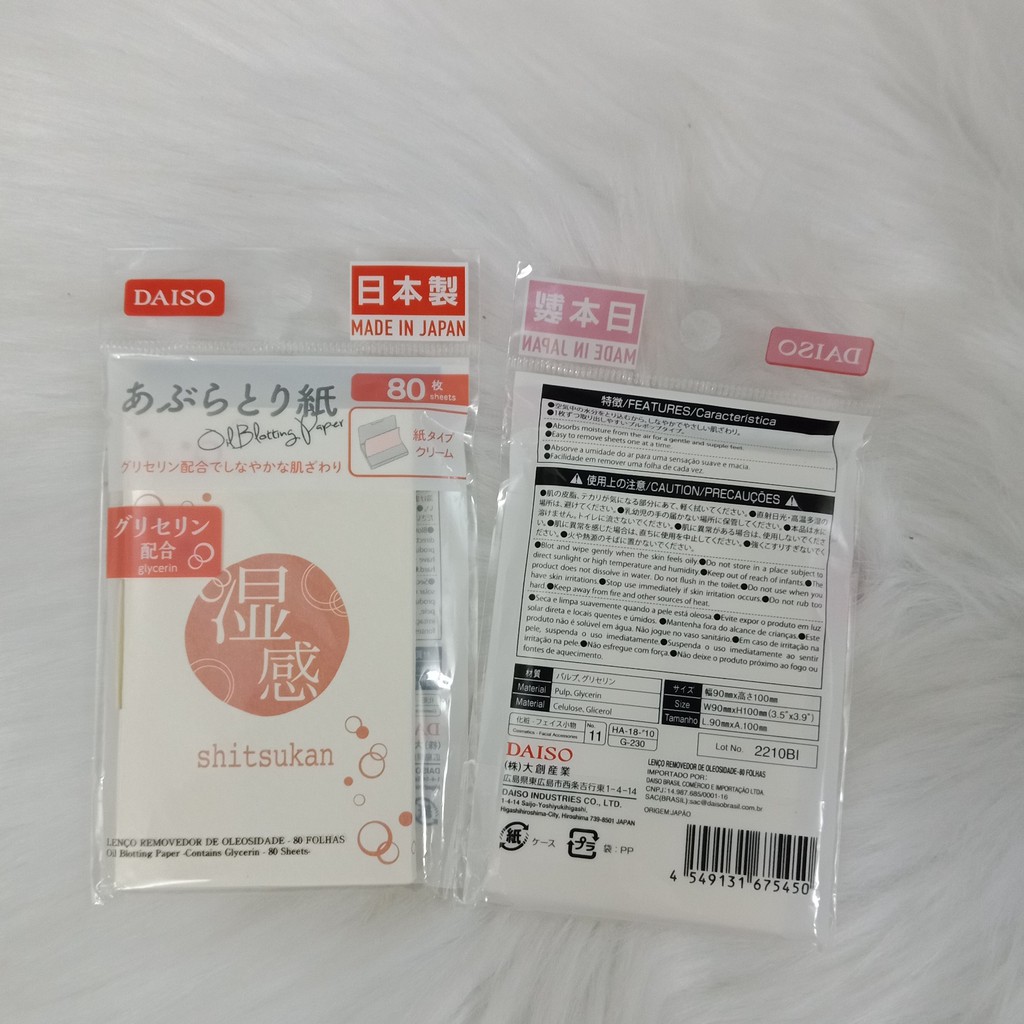 Giấy thấm dầu Daiso gói