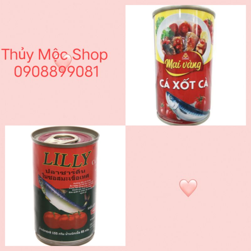 🐟CÁ NỤC XỐT CÀ MAI VÀNG - CÁ NỤC XỐT CÀ LILLY 155g