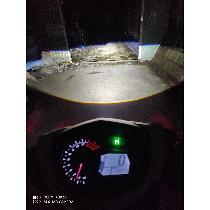 Bi Led TiTan Black Full Lên Xe Cho Exciter 150 2019, 2020. 2021