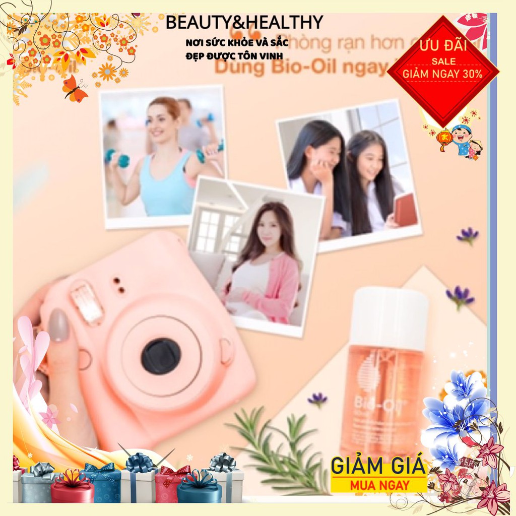 Bio-Oil Giúp mờ sẹo và giảm rạn da hiệu quả 25ML/60ml/125ml/200ml | BigBuy360 - bigbuy360.vn