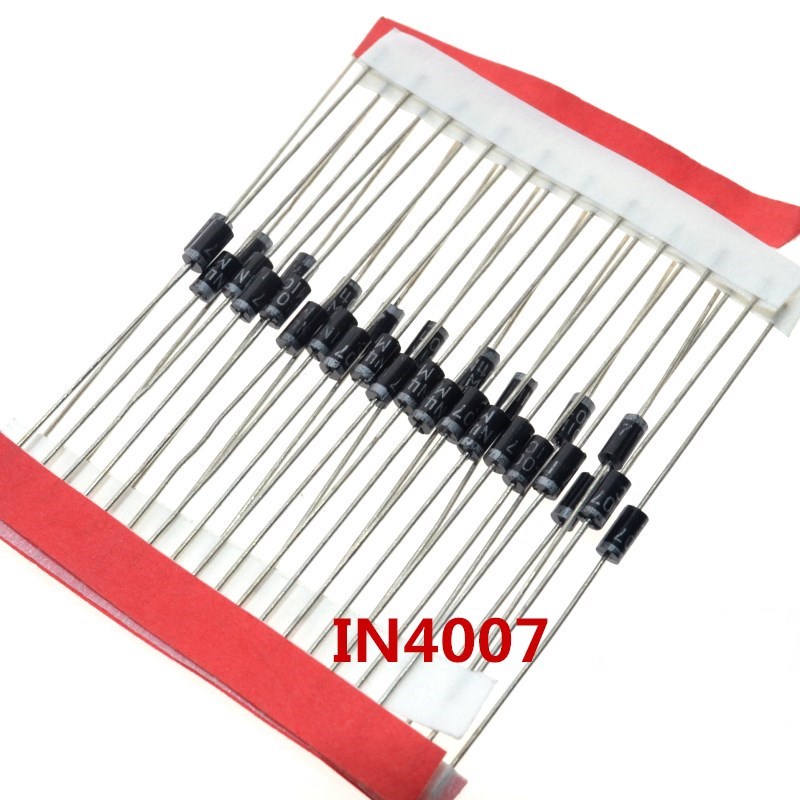 Set 100 Đi Ốt 1A 1000V 1N4007 IN4007 DO-41 IN4001 50V IN4002 100V IN4003 200V IN4004 400v4148 Chuyên Dụng