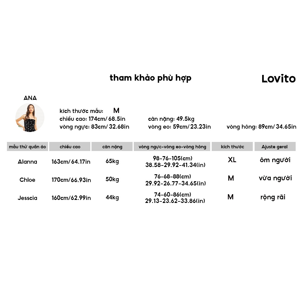 Chân váy lưng cao Lovito màu xanh dương dễ thương L07155 | BigBuy360 - bigbuy360.vn