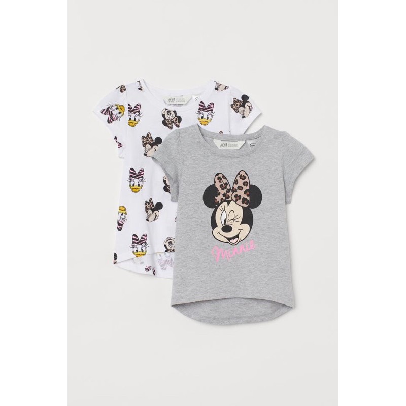 Áo HM Minnie cho bé gái xuất dư chất cotton - TIỆM MẸ KEM