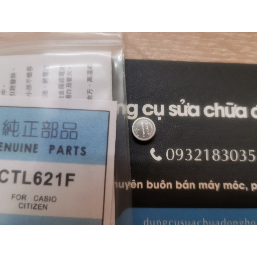 Pin năng lượng đồng hồ Casio CTL1616F, CTL920F, MT920, CTL621F