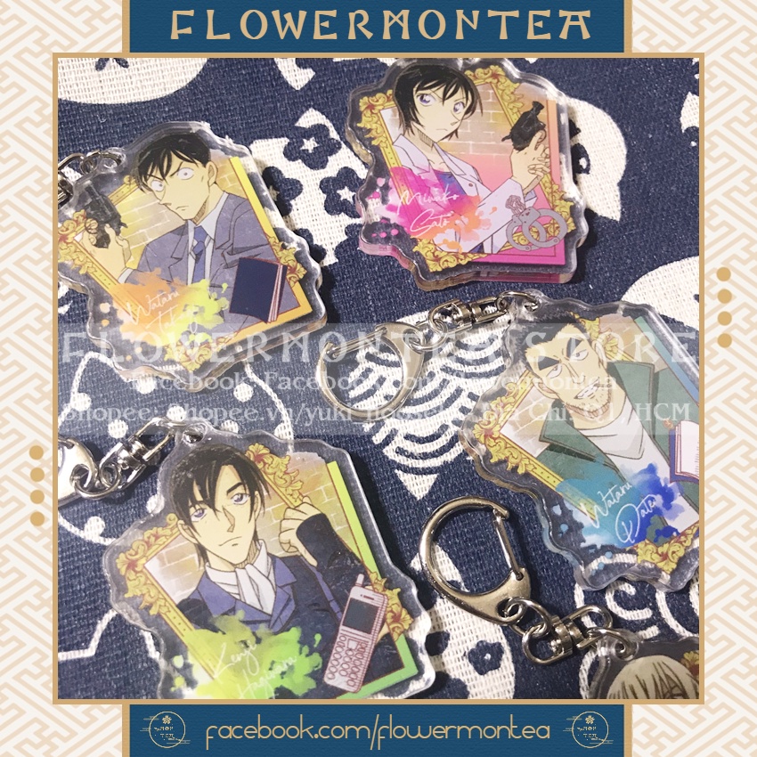 Móc Khóa Mica - Detective Conan | Thám Tử Lừng Danh Conan 01