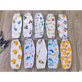 xả kho - Quần dài cotton giấy cho bé