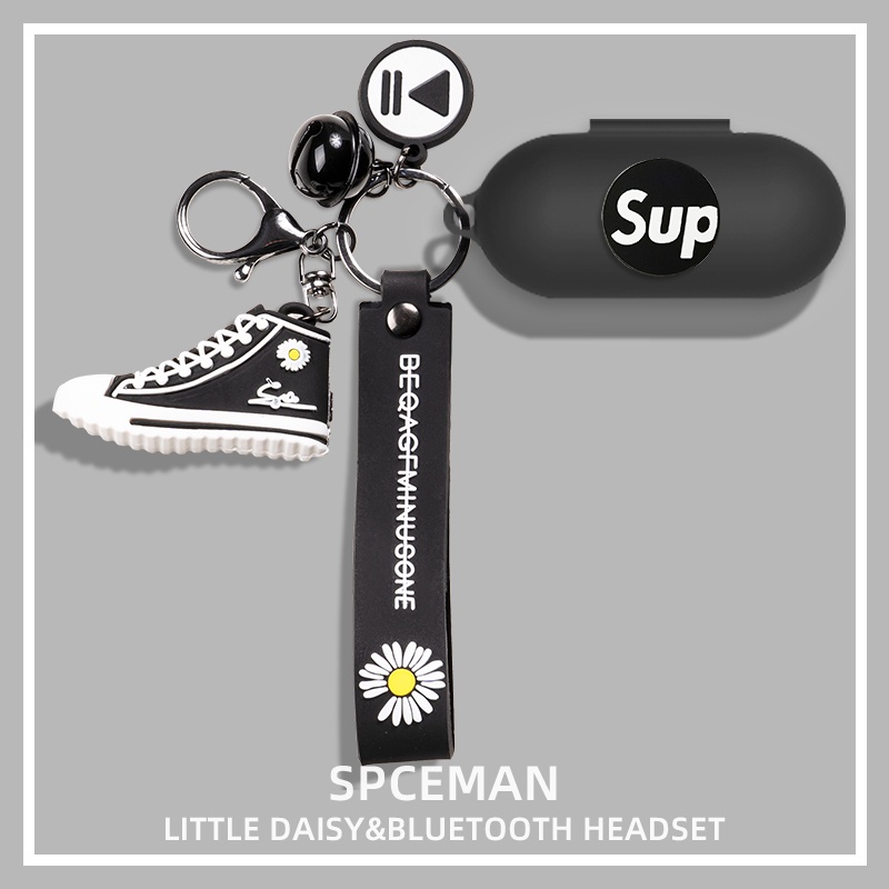 Vỏ bảo vệ hộp sạc tai nghe hình phi hành gia sáng tạo dành cho Sony WF-C500 1000xm4 xm3 xb700